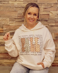 Checkered Fall Hoodie