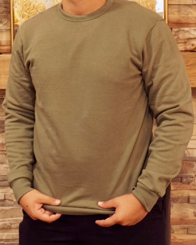Heartland Standard Crewneck - Olive Drab