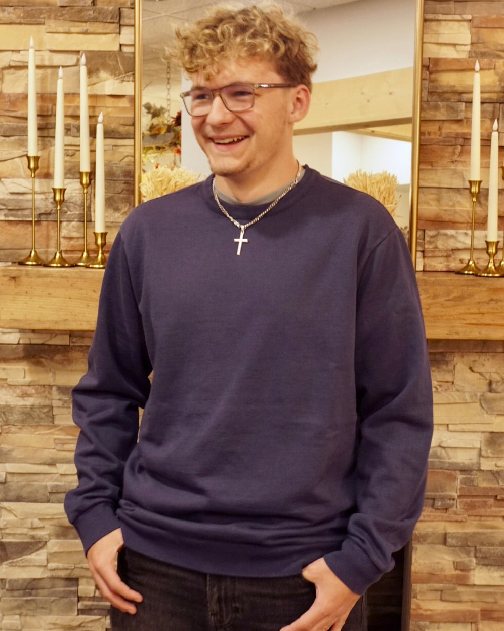 Heartland Standard Crewneck - Dusk Blue