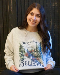 Believe Crewneck