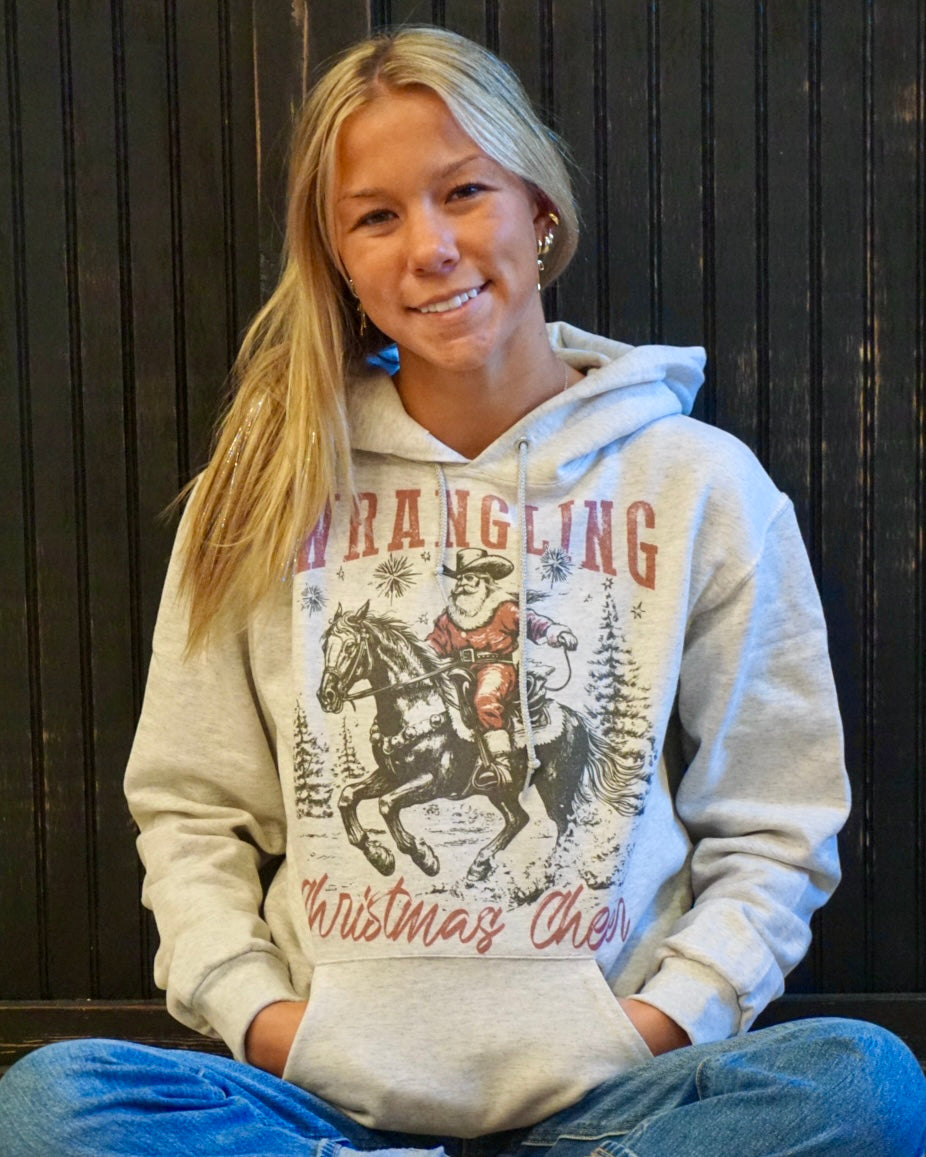 Wranglin Christmas Cheer Hoodie