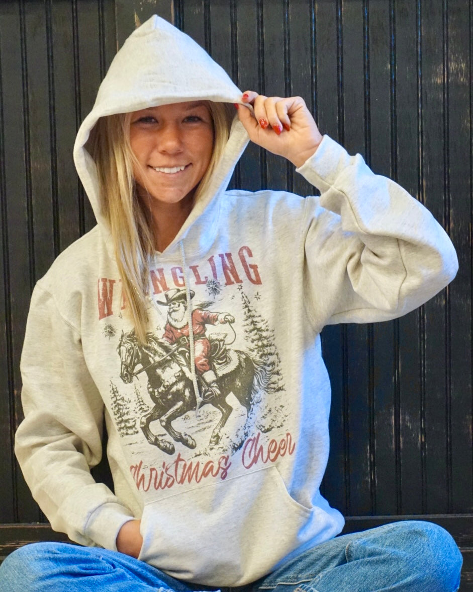 Wranglin Christmas Cheer Hoodie