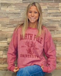 North Pole University Crewneck