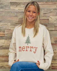 Merry Tree Crewneck
