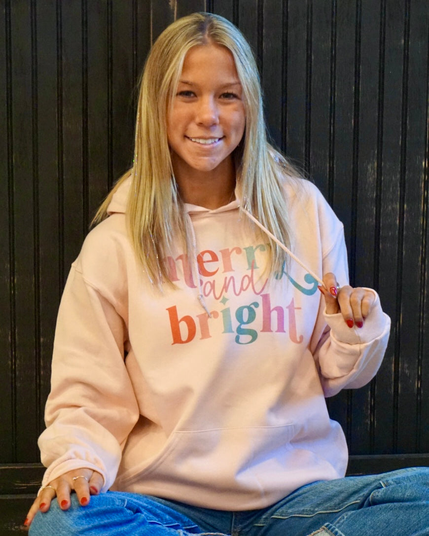 Merry & Bright Colors Hoodie