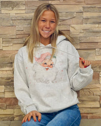 Pink Santa Hoodie