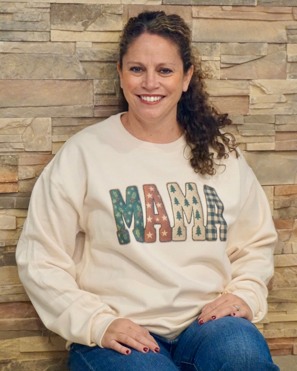 Christmas Mama Crewneck