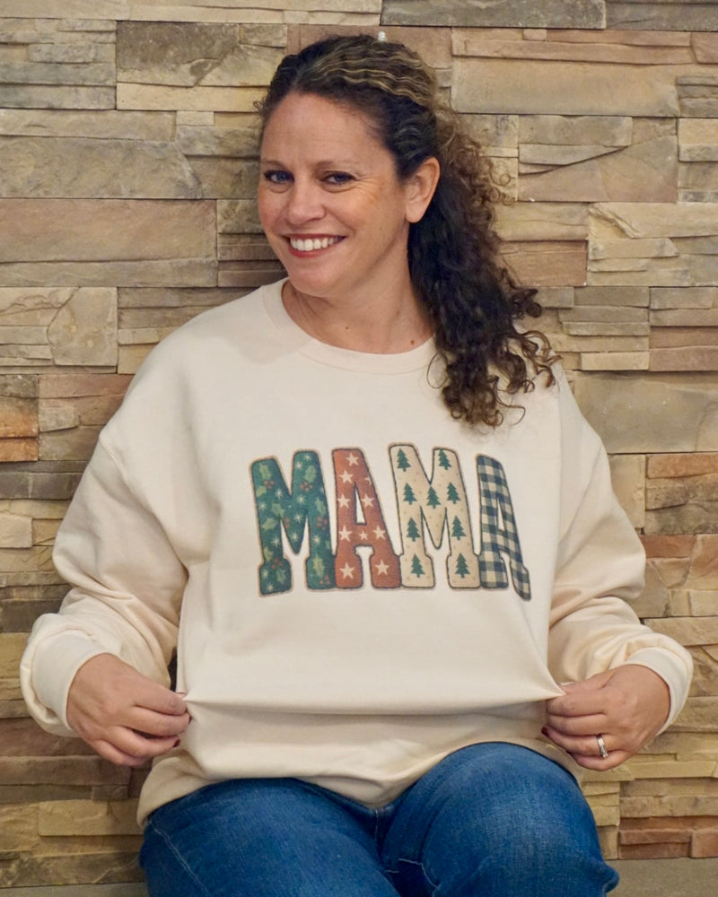 Christmas Mama Crewneck