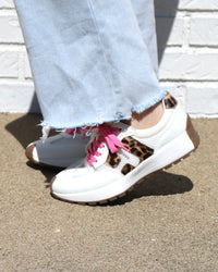 Corky's No Prob - White w/ Leopard