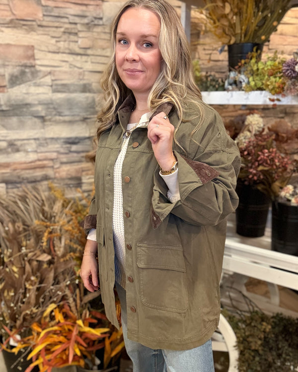 Olive Barn Jacket