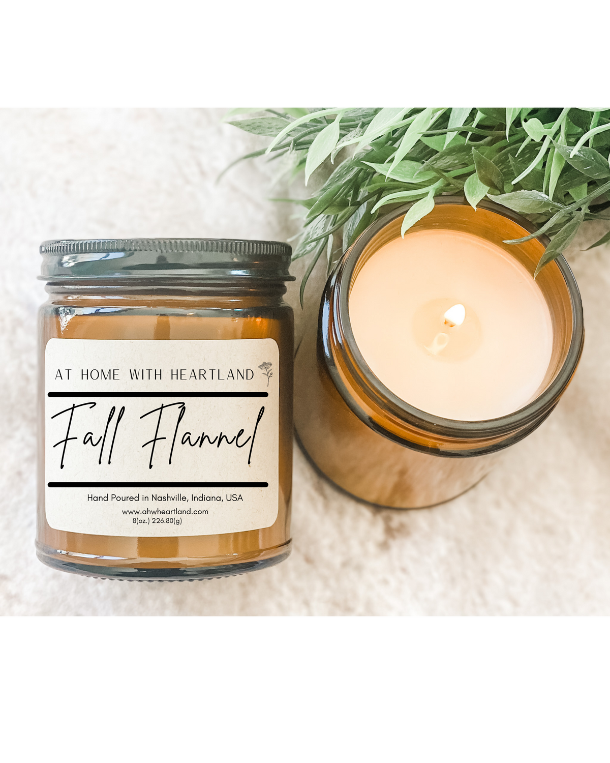 Soy Blend Candles - Fall Flannel