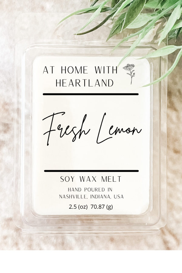 2.5oz Wax Melts - Fresh Lemon