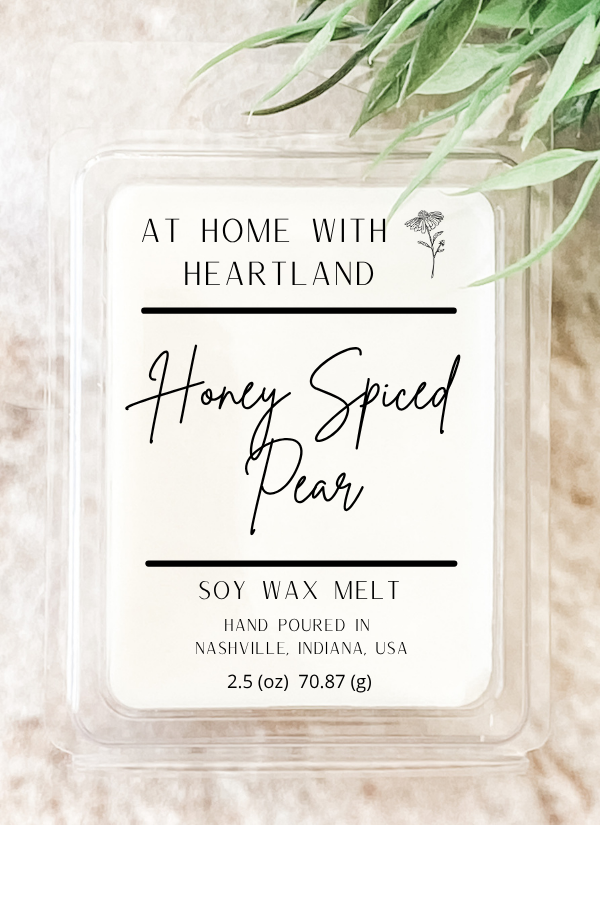 2.5oz Wax Melts - Honey Spiced Pear