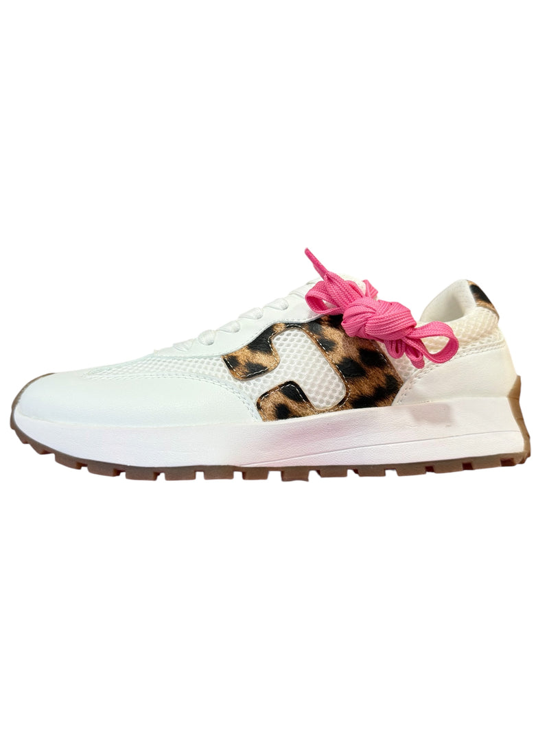 Corky's No Prob - White w/ Leopard