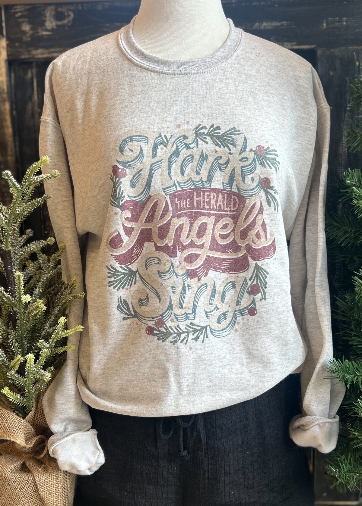 Hark The Herald Angels Sing Crewneck