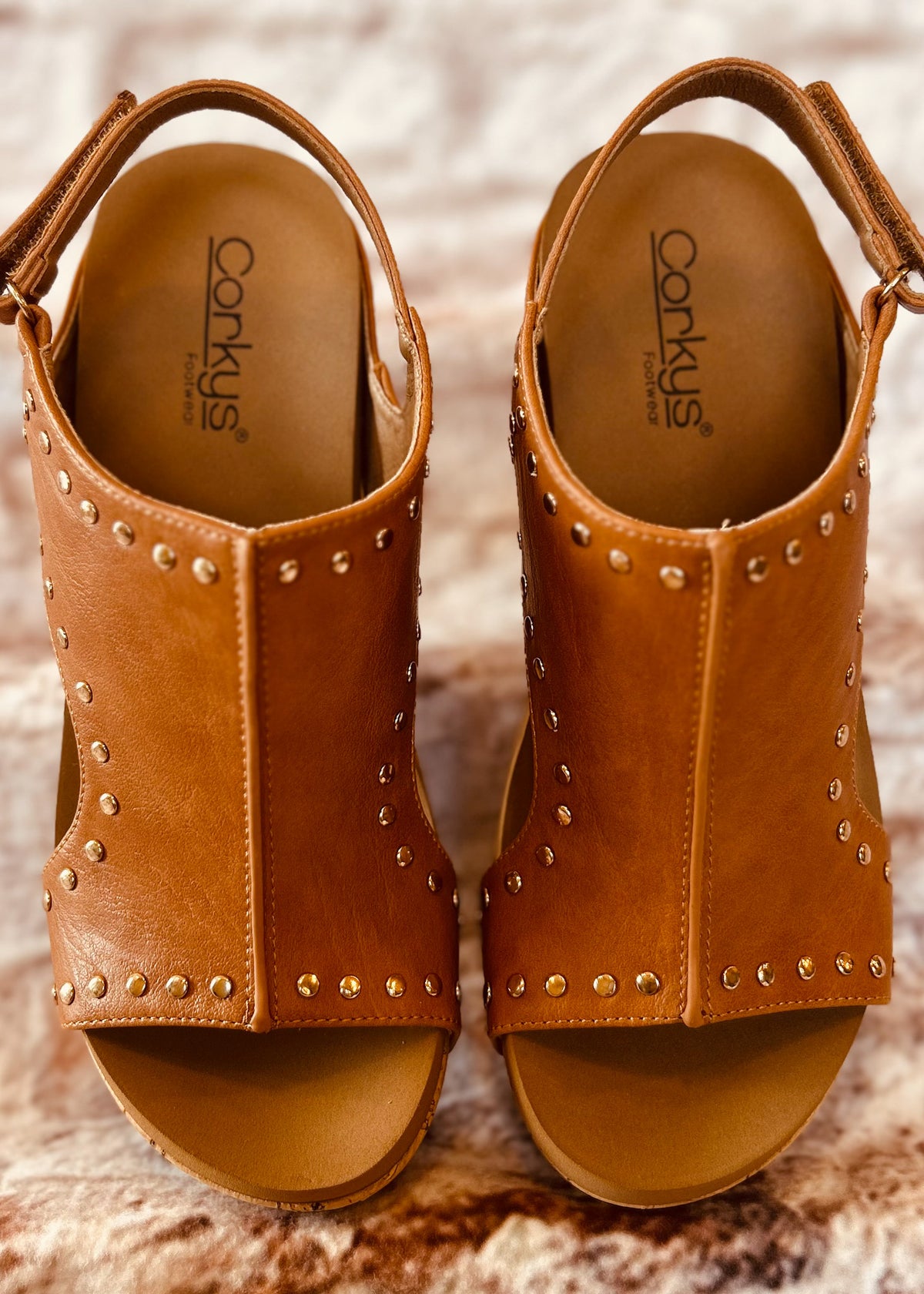 Corky's Carley Cognac Studs