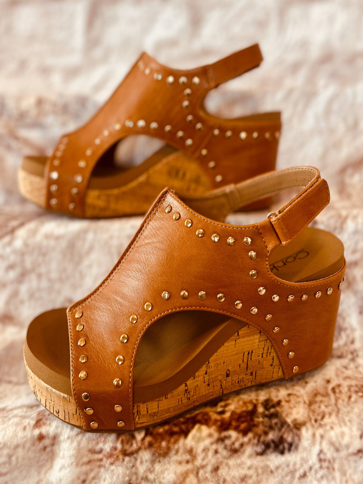 Corky's Carley Cognac Studs