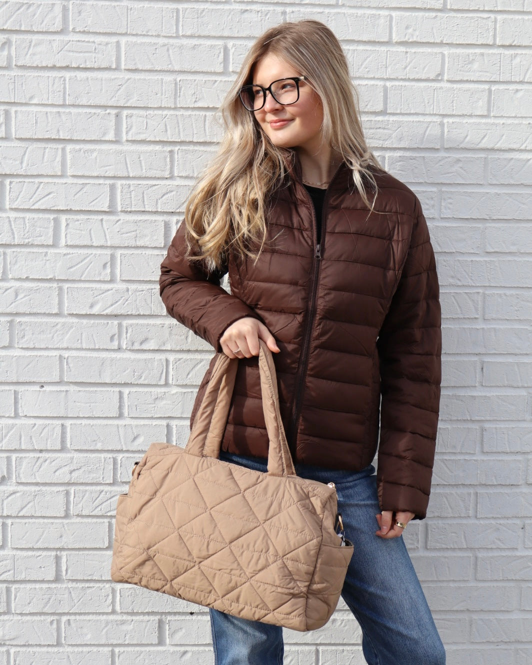 Padded Thermal Jacket - Espresso