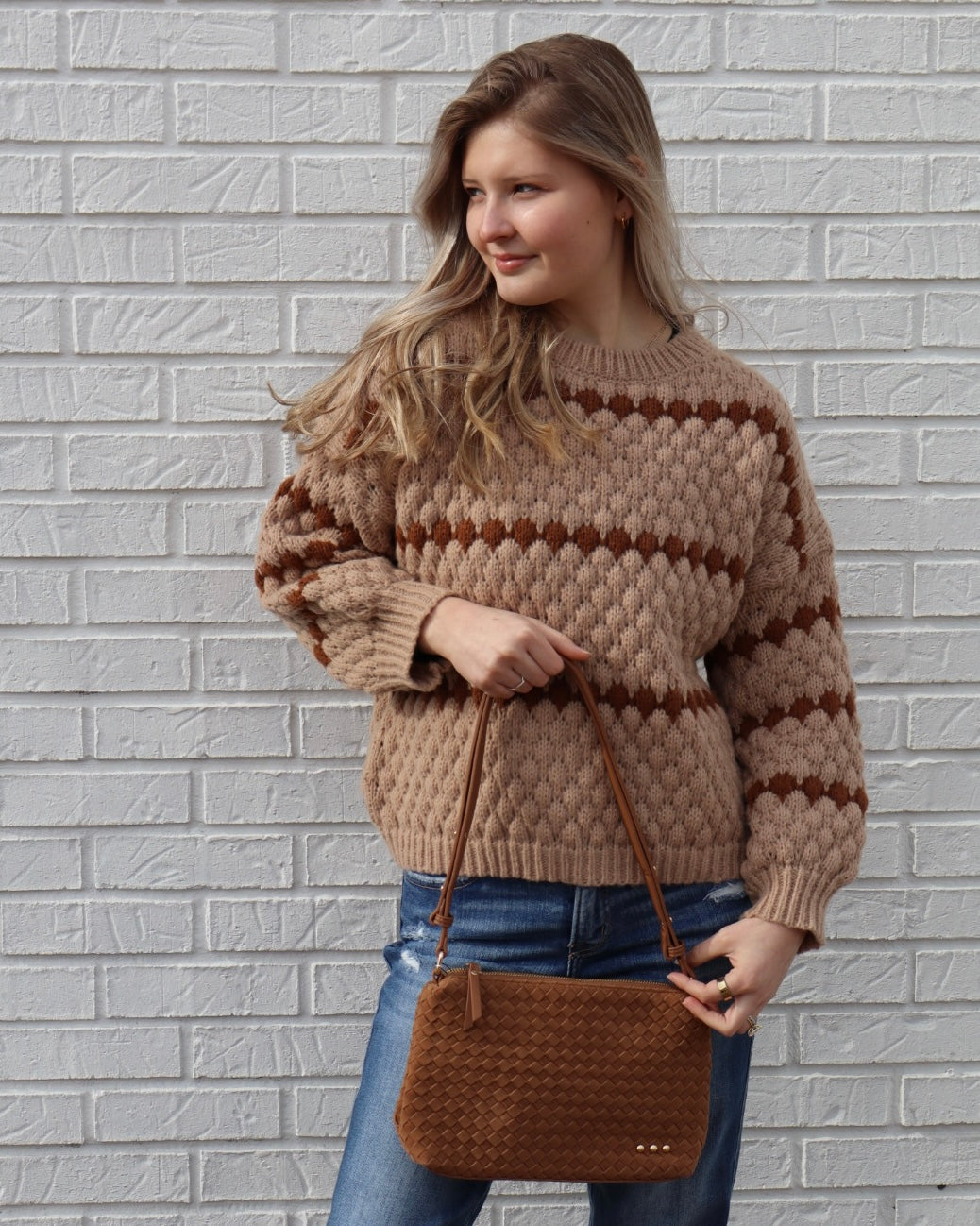 Stripe Pullover Sweater