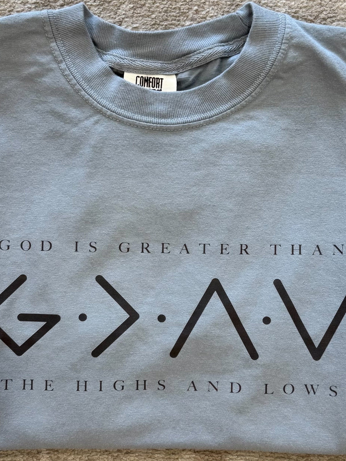 Men's Inspirational Graphics - God is Greater