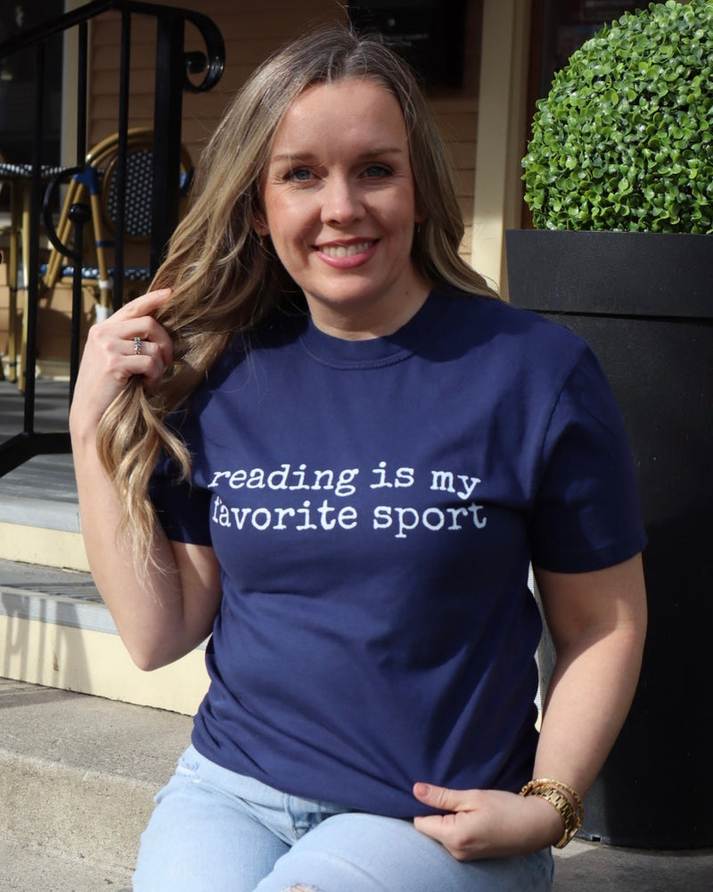 Reading is My Favorite Sport Tee