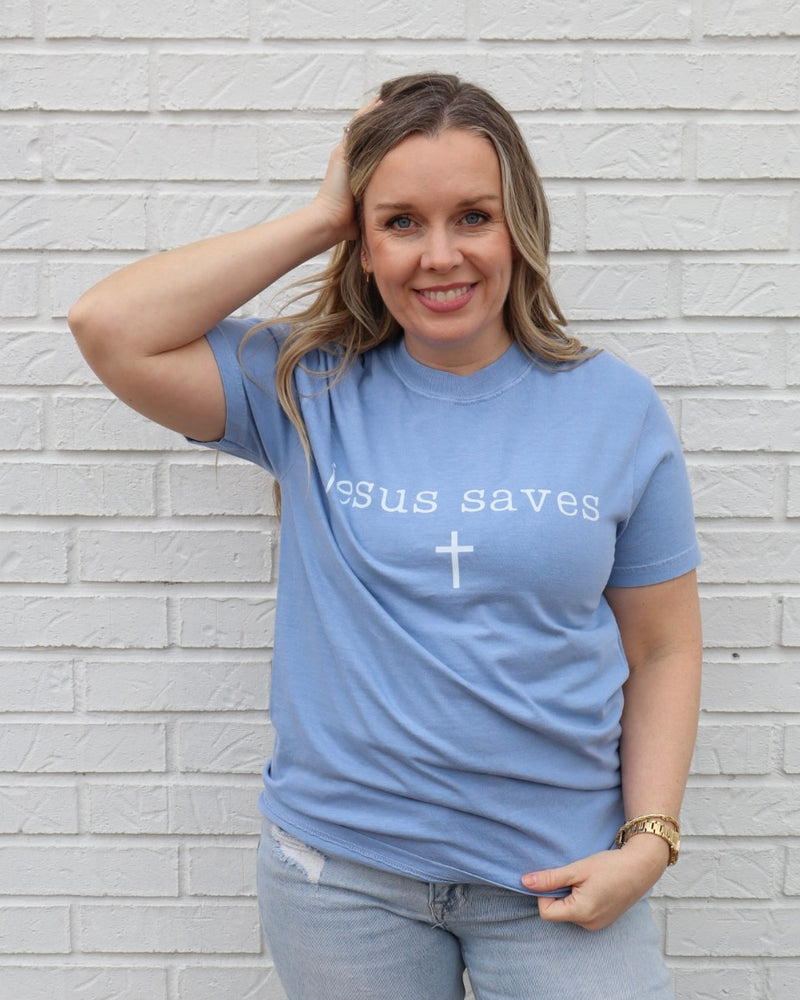 Jesus Saves Tee
