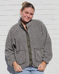 Contrast Fleece Jacket (Multiple Colors)