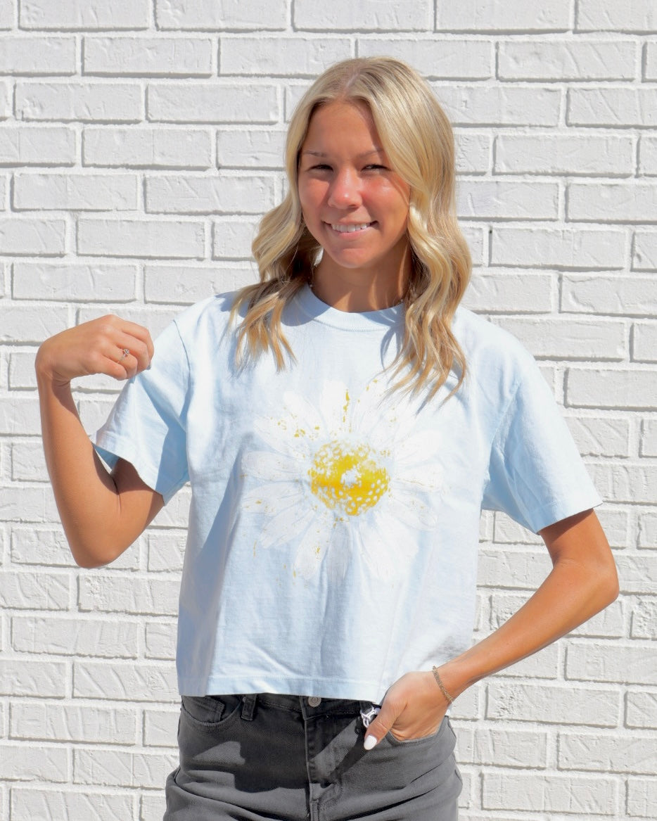 Sunflower Cropped Tee