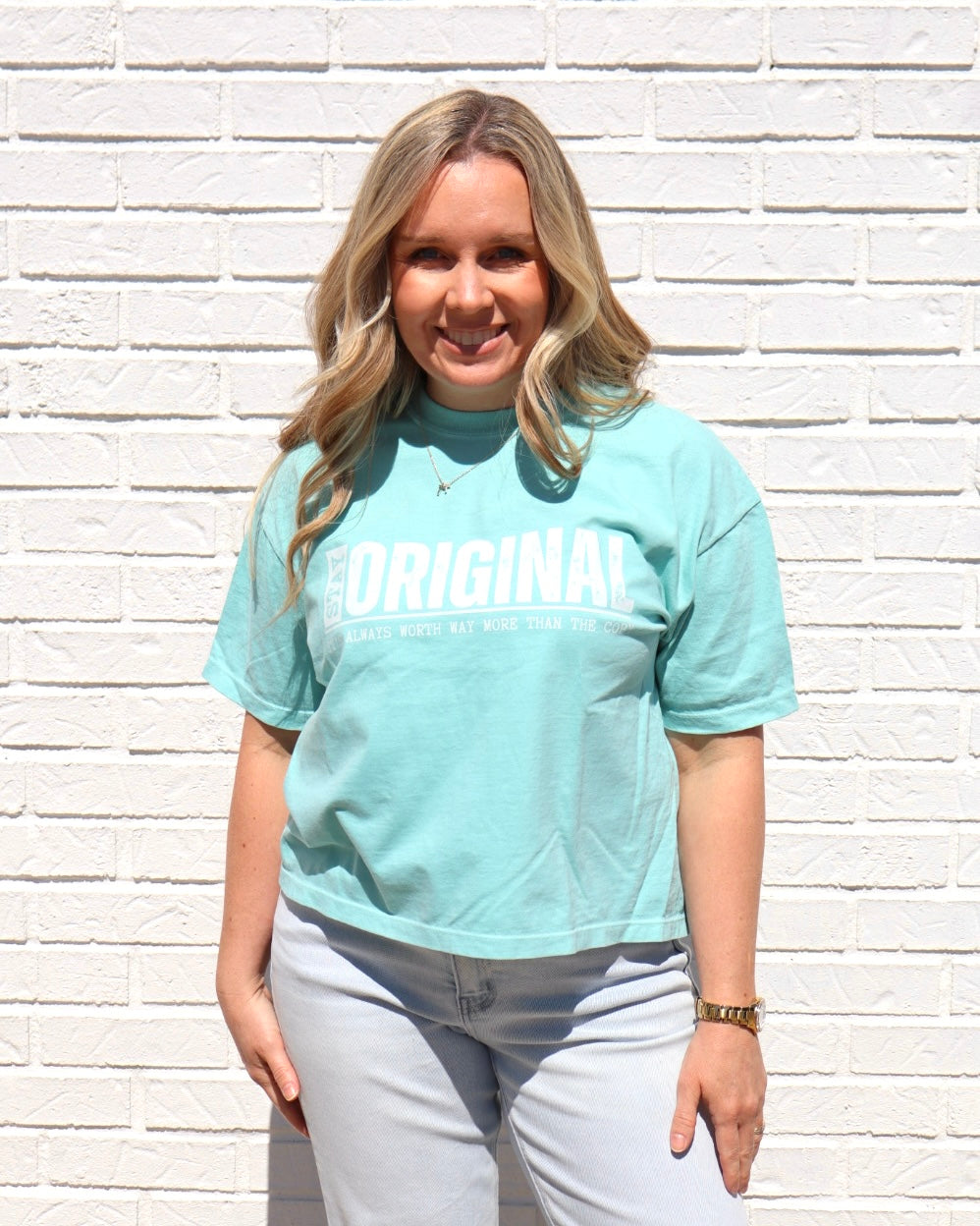 Stay Original Cropped Tee