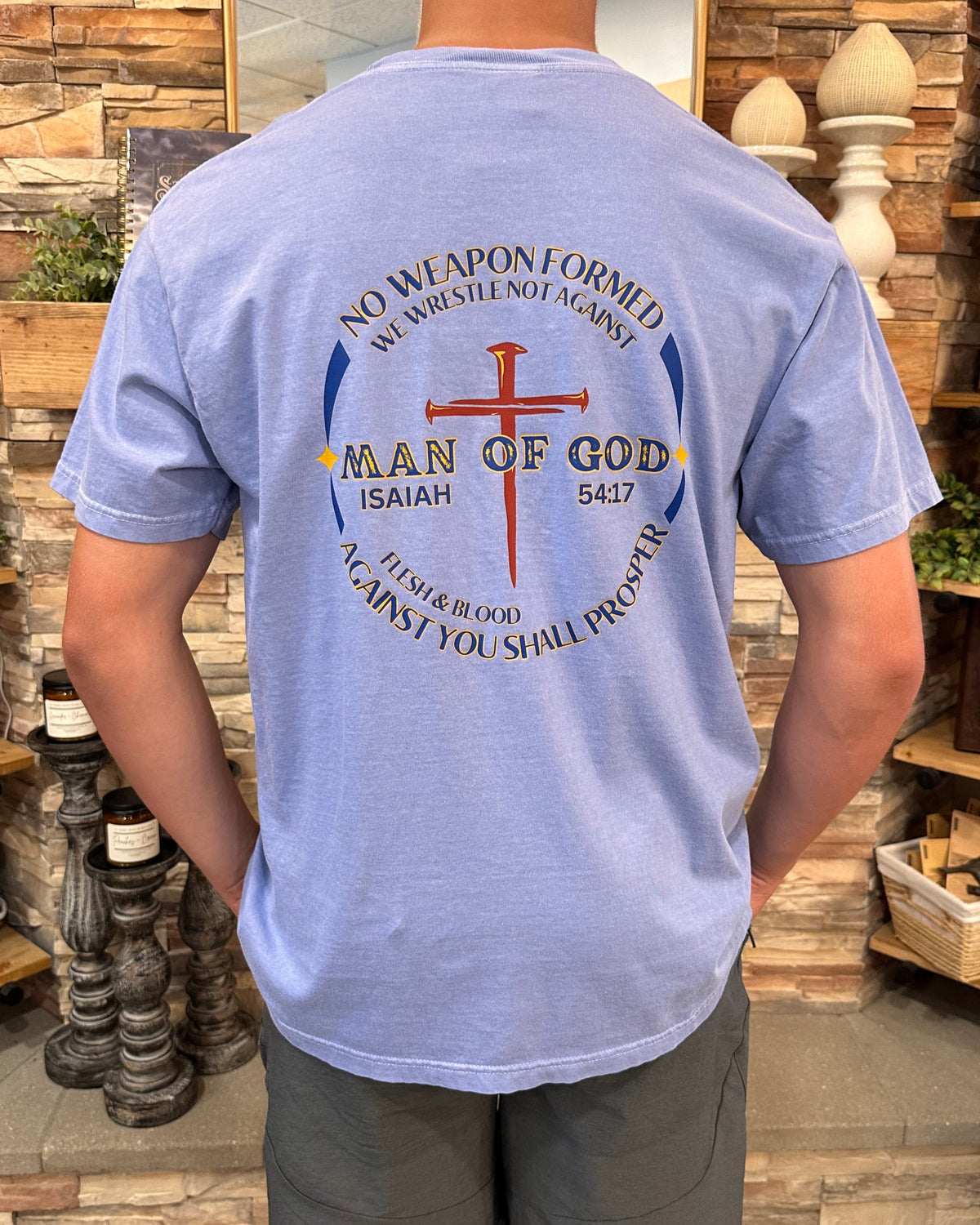 Men's Inspirational Graphics - Man of God
