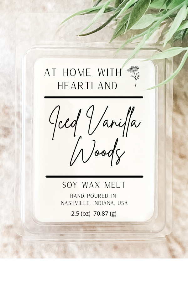 2.5oz Wax Melts - Iced Vanilla Woods