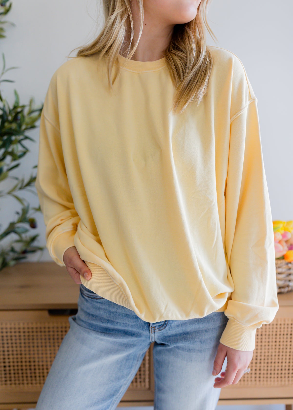 Drop Shoulder Sweatshirt