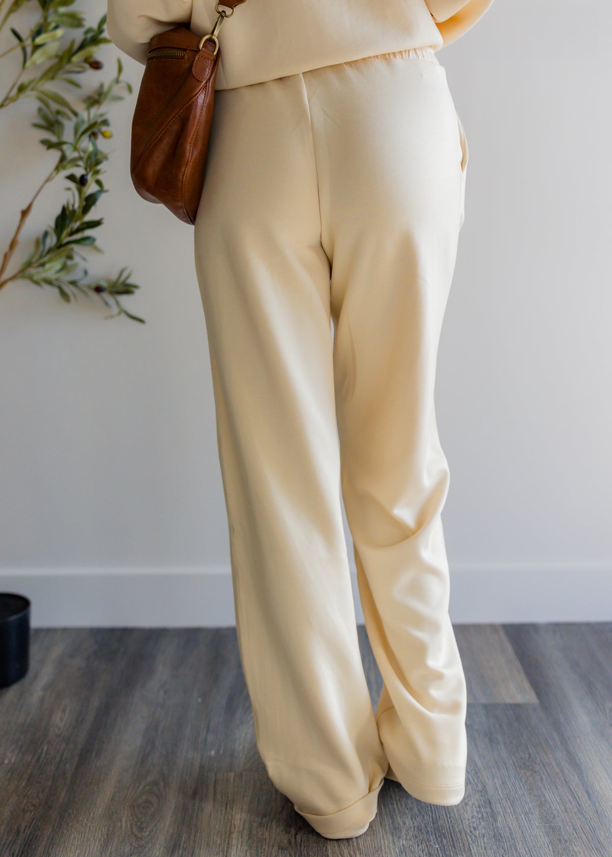 Drawstring Straight Pants