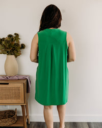 Plus Elegant Solid Dress