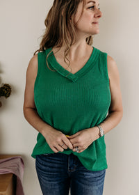 Casual V-Neck Tank