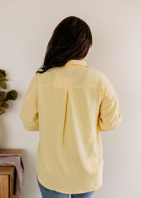 1/2 Sleeve Button Down
