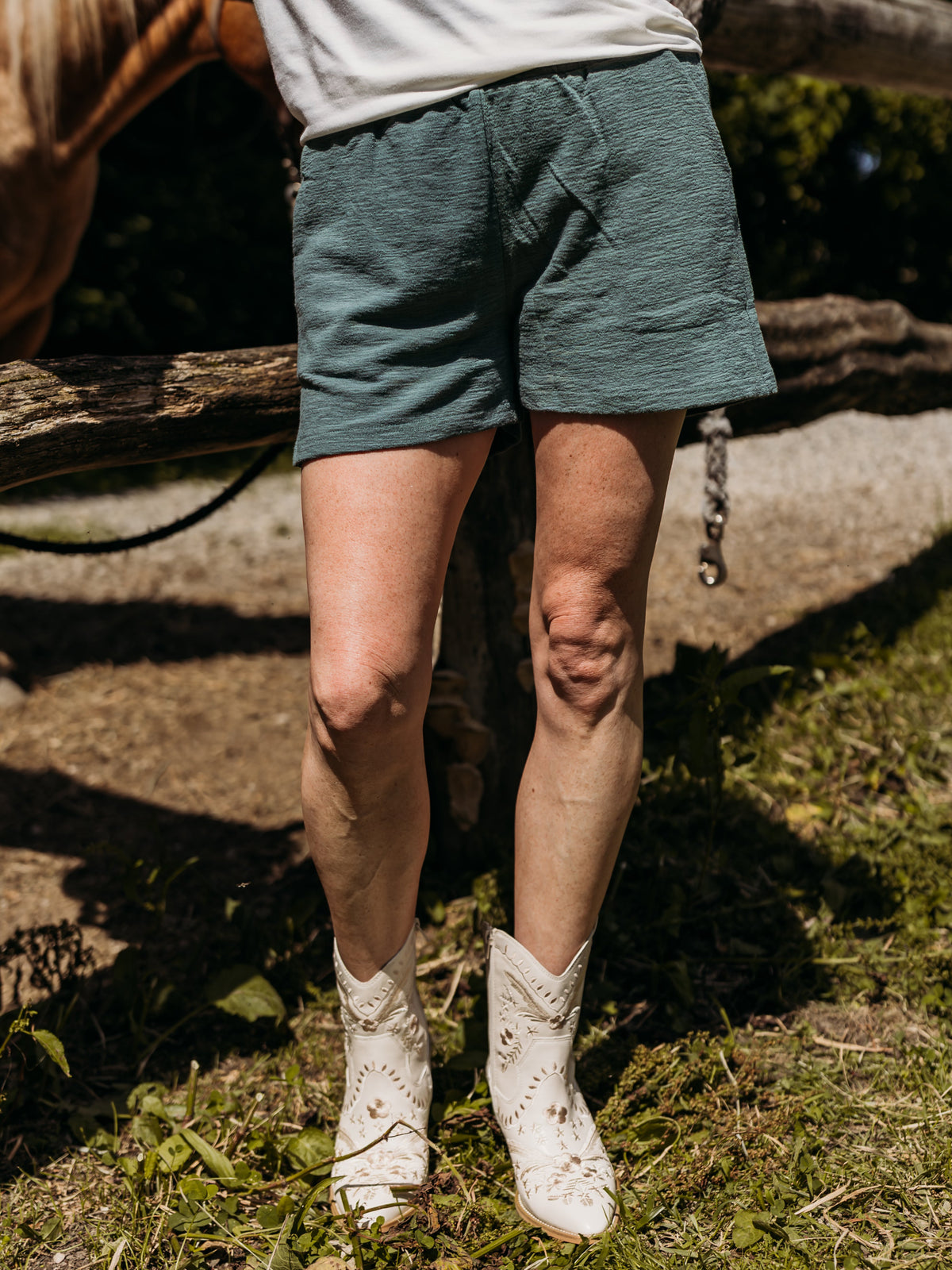 Cotton Slub Shorts