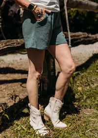 Cotton Slub Shorts