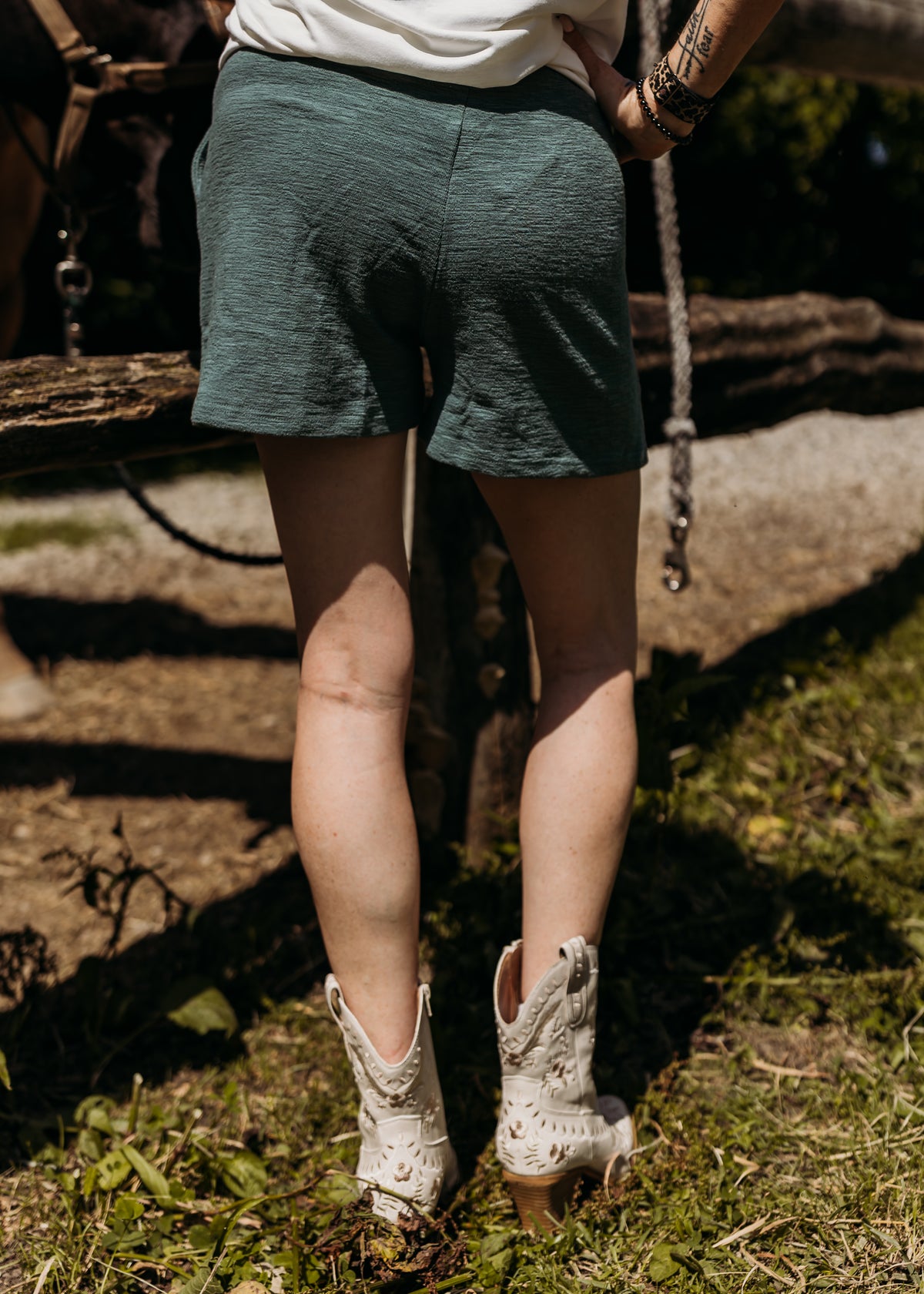 Cotton Slub Shorts