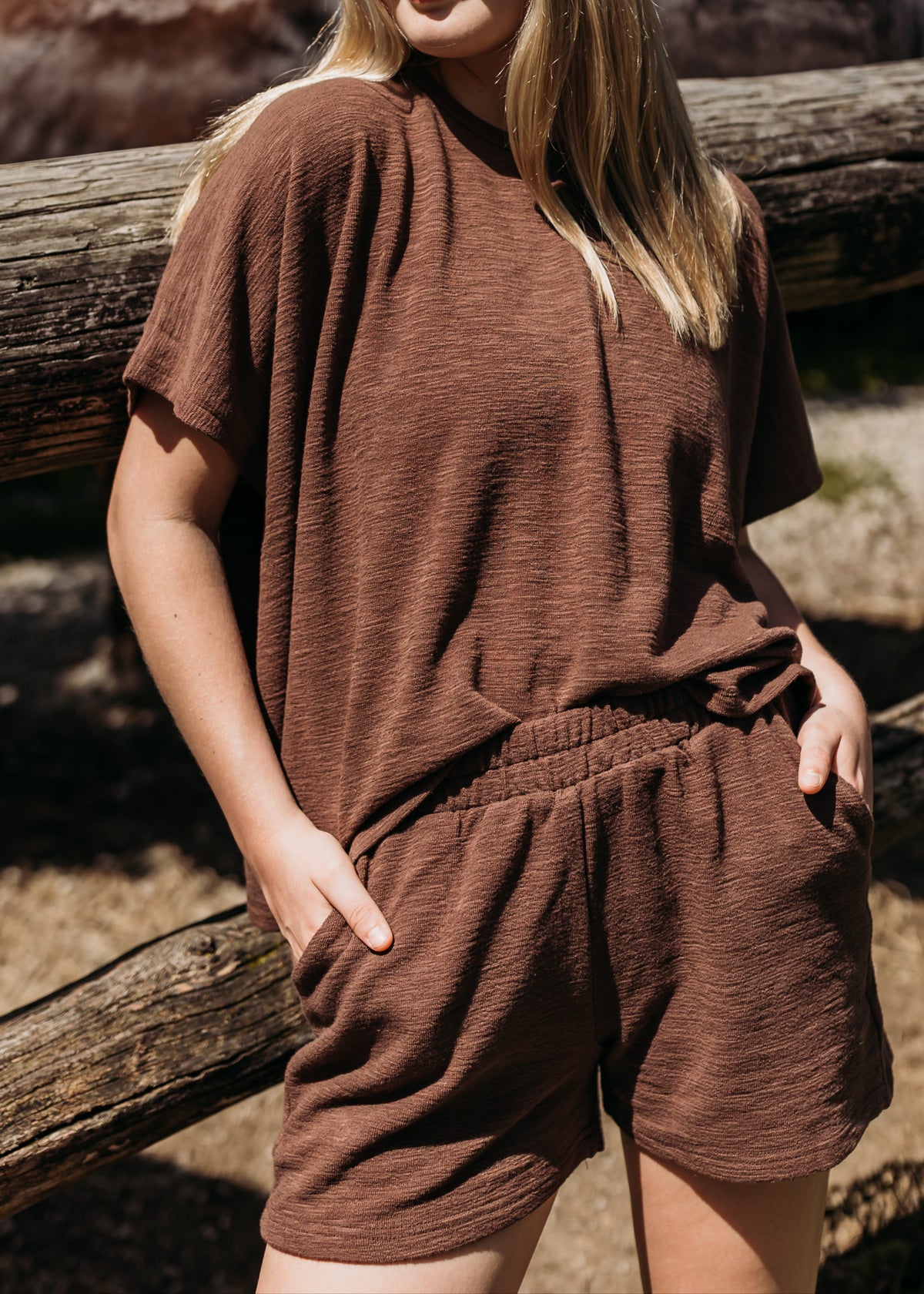 Cotton Slub Oversize Tee