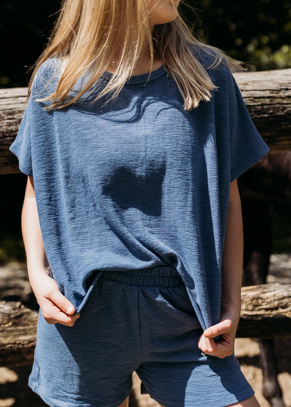 Cotton Slub Oversize Tee