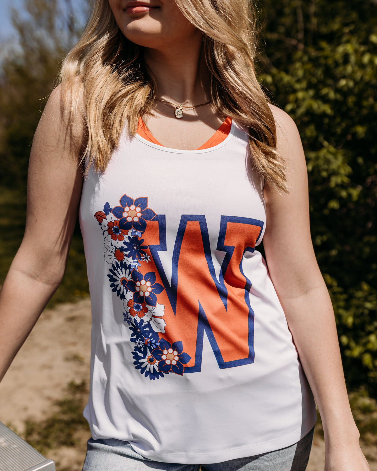 Sandlot -- Whiteland - Floral
