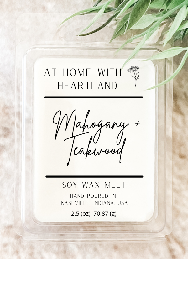 2.5oz Wax Melts - Mahogony & Teakwood