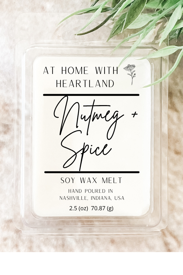 2.5oz Wax Melts - Nutmeg & Spice