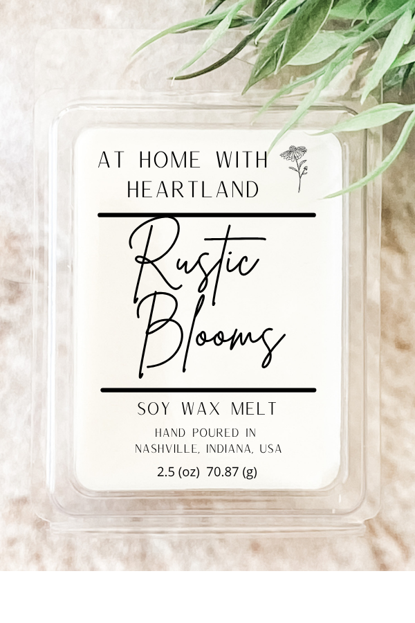 2.5oz Wax Melts - Rustic Blooms
