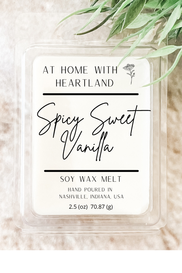 2.5oz Wax Melts - Spicy Sweet Vanilla