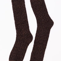 Ribbed Ruffle-Trim Socks