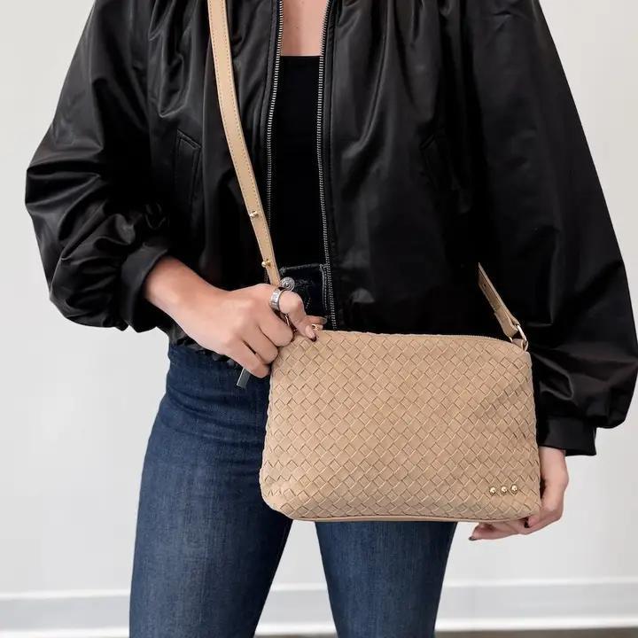 Harper Hobo Shoulder Bag - Oat
