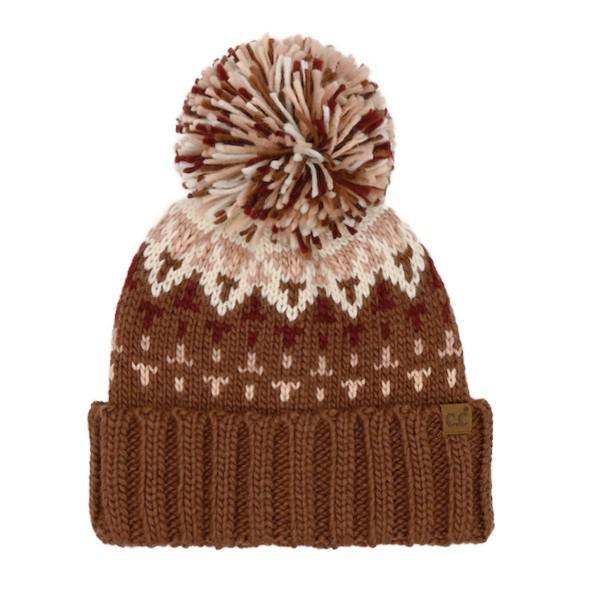 C.C. Fair Isle Beanie