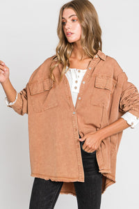 Mineral Wash Vintage Button Down